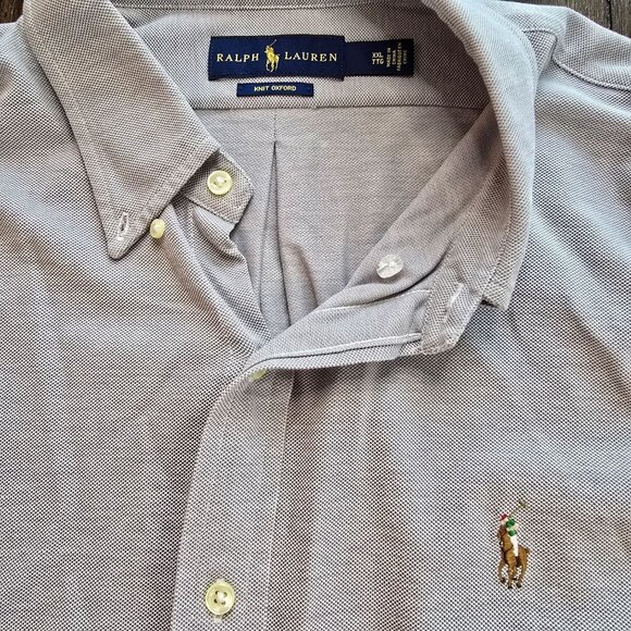 Ralph Lauren Mens Size XXL Slim Fit Oxford Button-Down Shirt - Picture 3 of 6